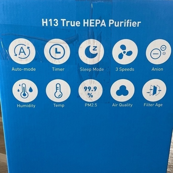 NEW ICETEK Desktop Tabletop Air Purifier - Picture 4 of 5